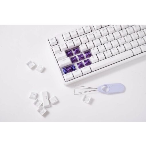 Bàn phím AKKO 5087 RGB ASA Black / White