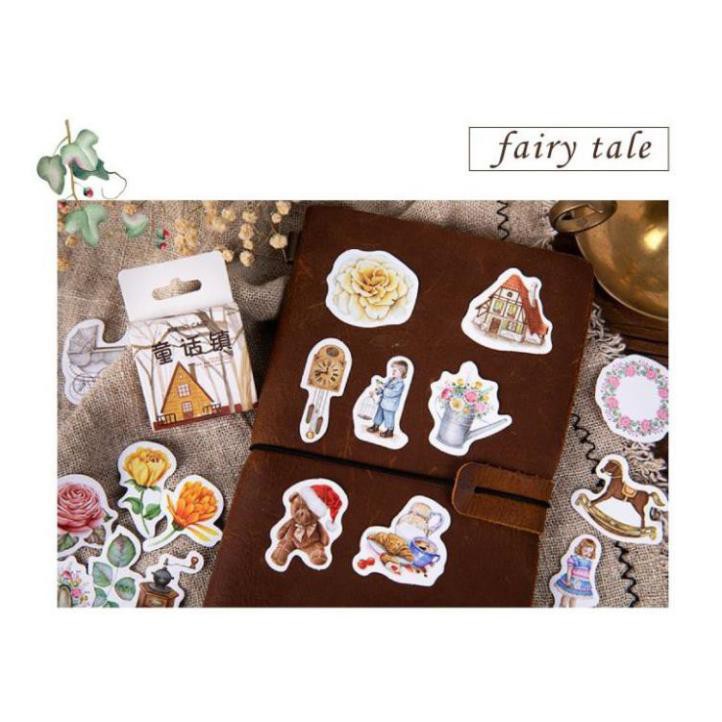 Bộ 46 Sticker Hàn Quốc Gia Đình dán trang trí E19