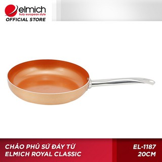 Chảo phủ sứ đáy từ chống trượt Elmich Royal Classic EL-1187 20cm
