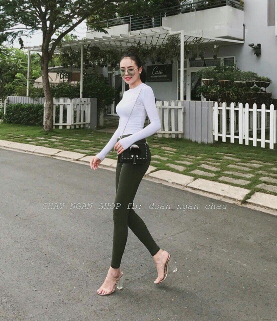 Quần skinny 3 màu rêu đen đỏ | BigBuy360 - bigbuy360.vn