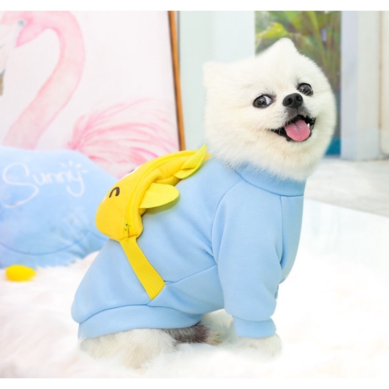 [Mã 252FMCGSALE giảm 8% tối đa 100k đơn 500K] Áo Có Túi Sau cho chó mèo