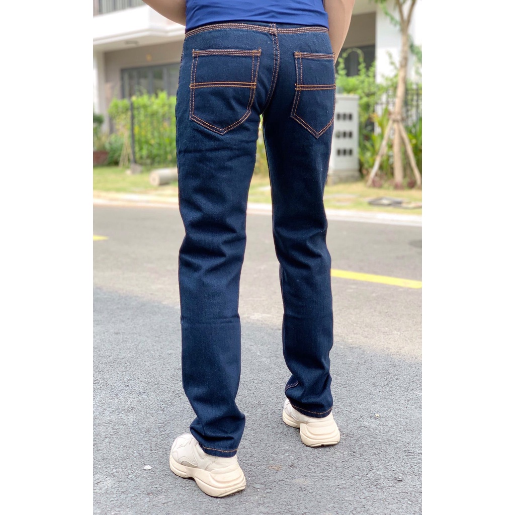 Quần Jean Nam Ống suông 03 màu cơ bản, form chuẩn đẹp size từ 50-90kg Jean003