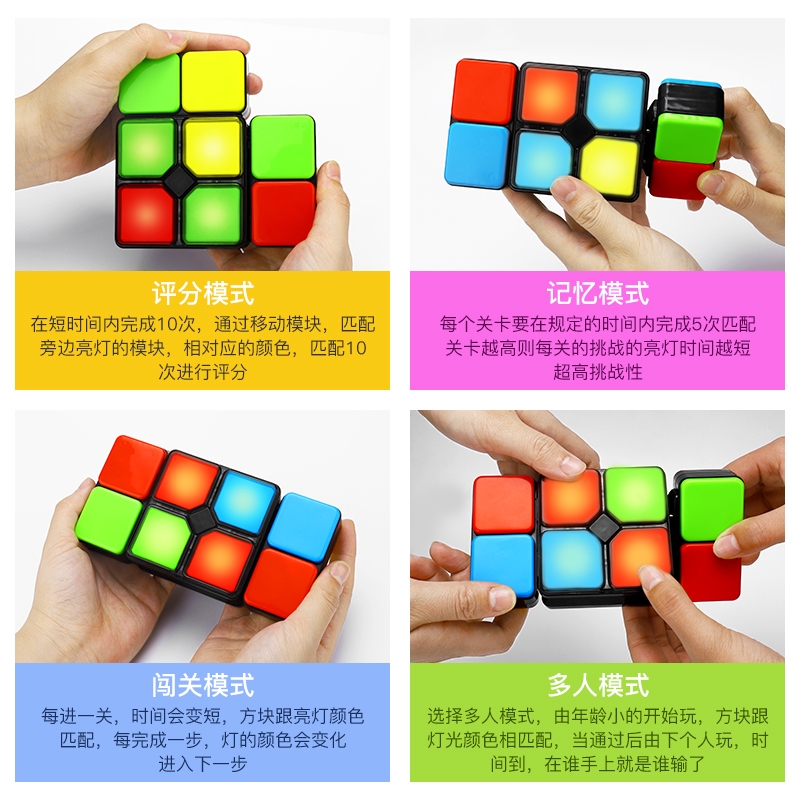 Đồ Chơi Khối Rubik Ma Thuật Có Nhạc Thú Vị Cho Bé