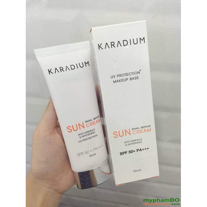 KEM CHỐNG NẮNG KARADIUM SNAIL REPAIR SUN CREAM SPF 50+ PA+++