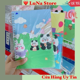 Combo Sổ Lò Xo A5 Siêu Cute 61c_884,5k