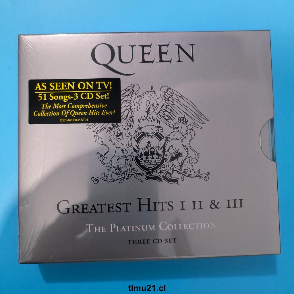 Album Ảnh tl61 ii & iii 3cd queen greatest hits i, ii