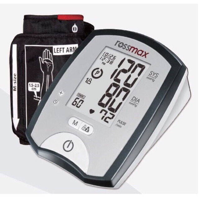 Máy đo huyết áp Rossmax MJ 701 kèm đổi nguồn