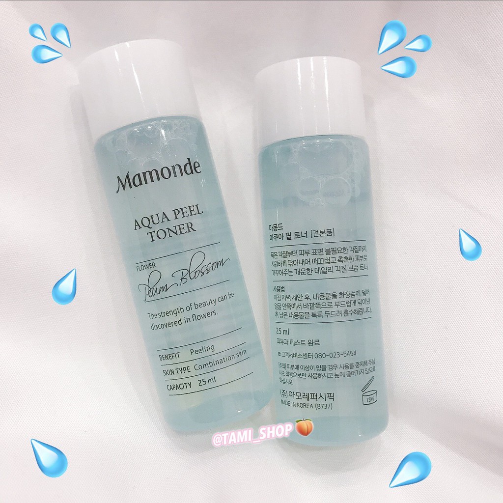 Set Nước Hoa Hồng Mamonde Flower Toner Trial Kit