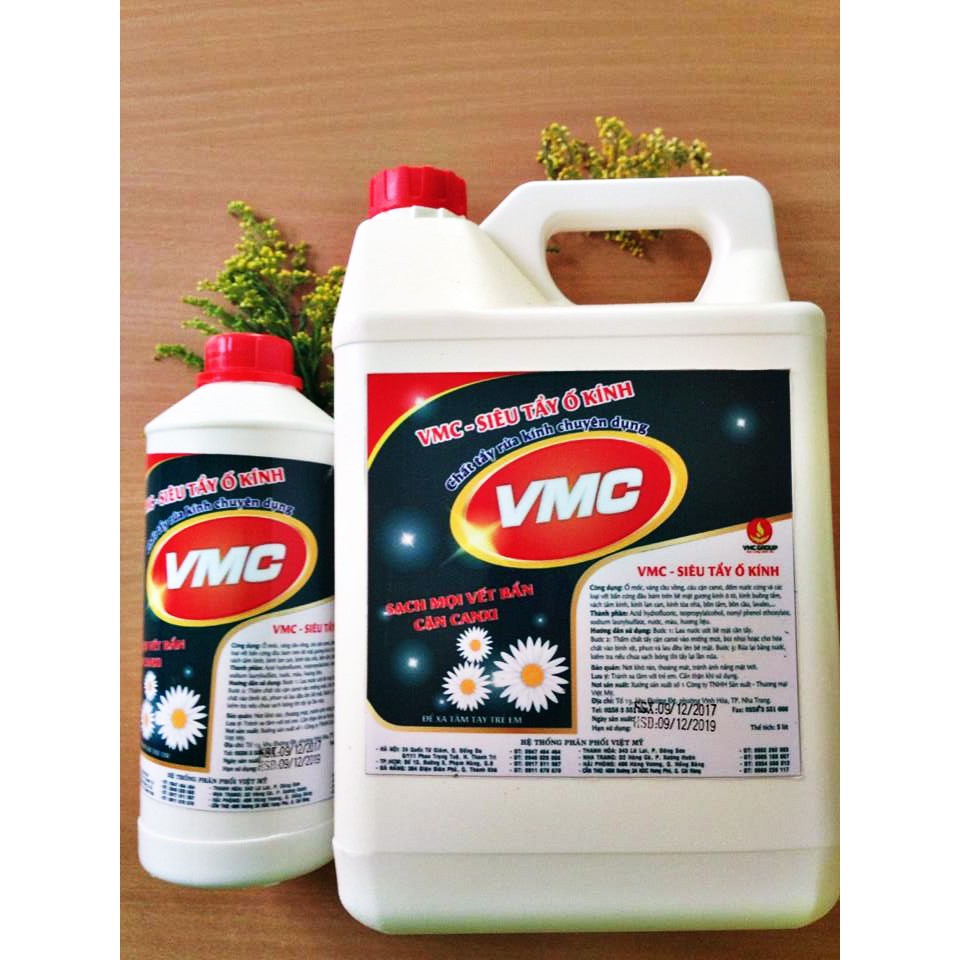 1 LÍT VMC SIÊU TẨY Ố KÍNH- CHẤT TẨY RỬA KÍNH CHUYÊN DỤNG , GIÁ TỐT NHẤT