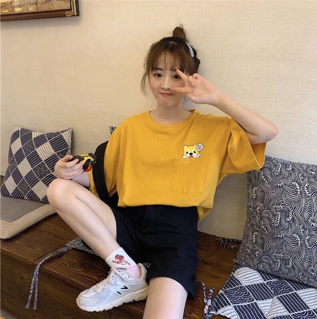 🌸🌸 Áo LỞ THÊU xinh xinh có túi FROM rộng | BigBuy360 - bigbuy360.vn