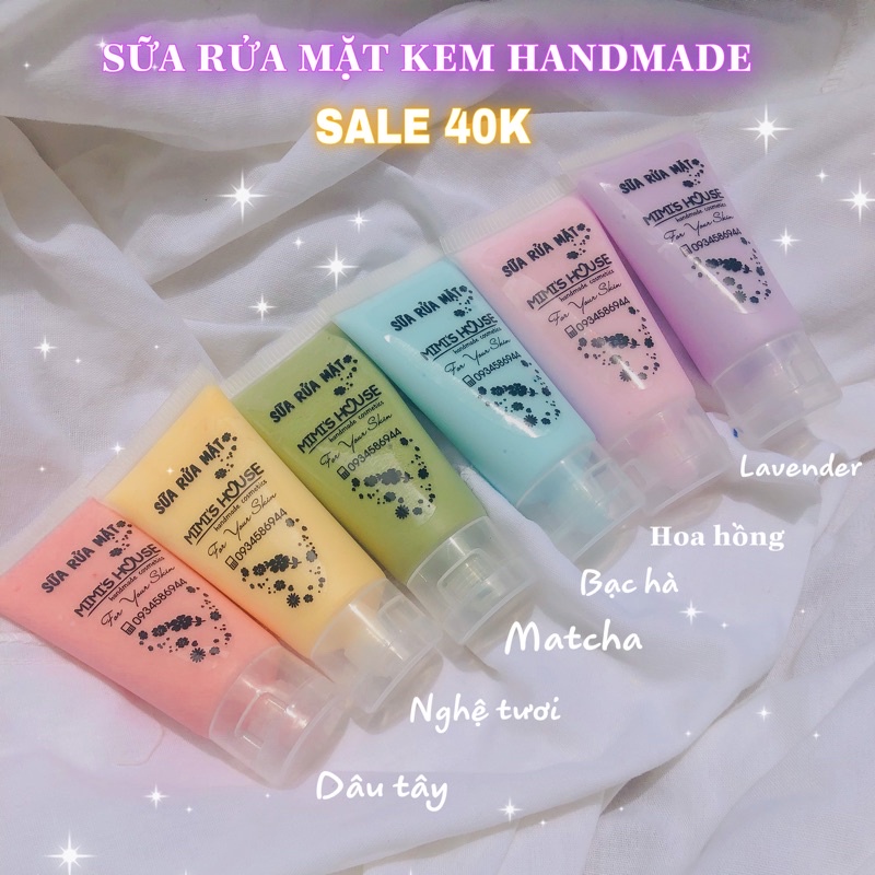 SỮA RỬA MẶT HANDMADE