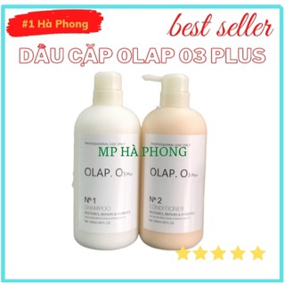 [ Chính Hãng ] Bộ Cặp Dầu Gội OLAP O3 Plus, Dầu Xả OLAP O3, Biotin Và Collagen Phục Hồi  Chuyên Sâu 800mlx2