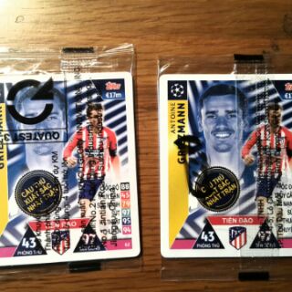 Thẻ match attax champions league 2018-19