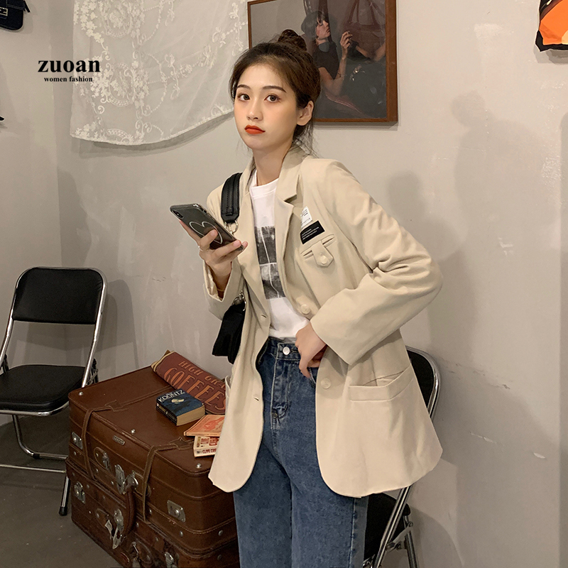 Áo Khoác Blazer Phong Cách Hàn Quốc Thanh Lịch Cho Nữ | BigBuy360 - bigbuy360.vn