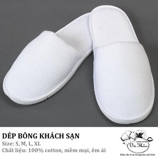 Dép bông đi trong nhà, dép bông khách sạn IIIF2