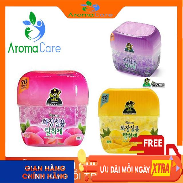 Sáp thơm nhà tắm Hàn Quốc Sandokkaebi khử mùi toilet 300gr AROMA CARE
