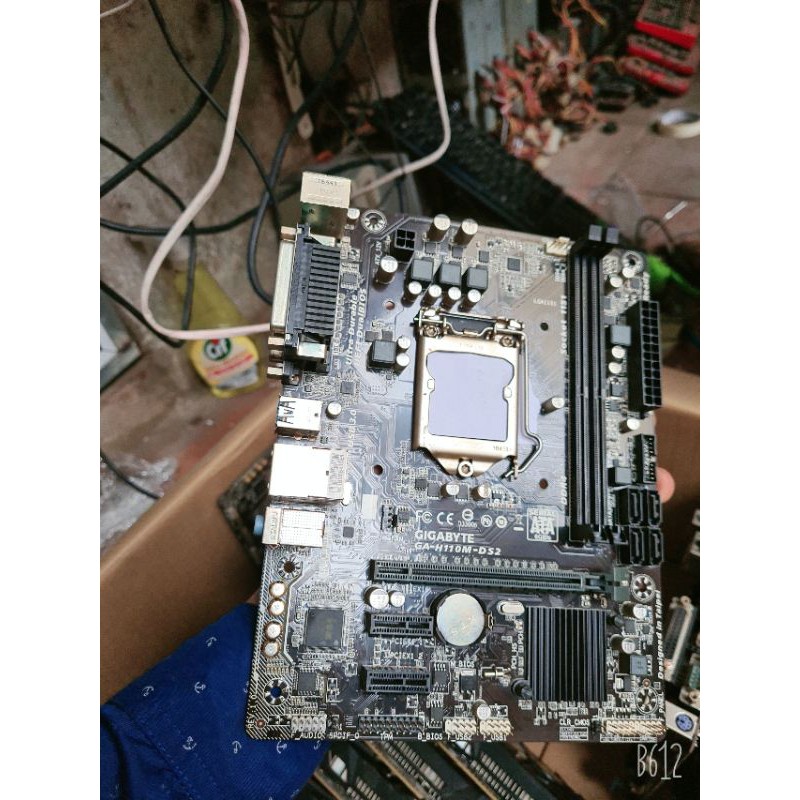 [Mã 1911ELSALE hoàn 7% đơn 300K] bán main h110 gigabyte đầy đủ chắn | BigBuy360 - bigbuy360.vn