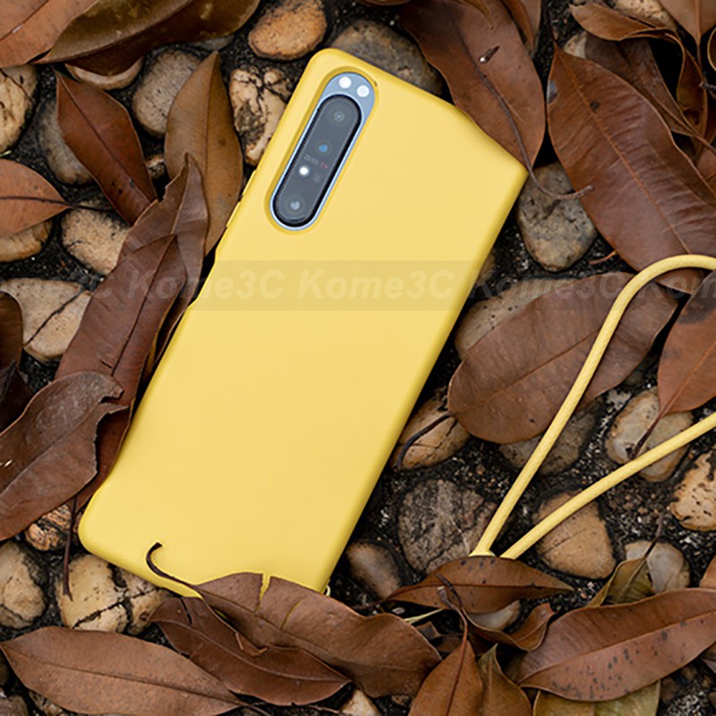 Ốp Điện Thoại TPU Gel Silica Cứng Cho Sony Xperia 5 1 10 Plus Mark III IV