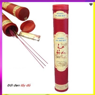 Nhang Ống 110 nén cây Rễ bài mica cuộn tàn(La Hán) tiên lợi