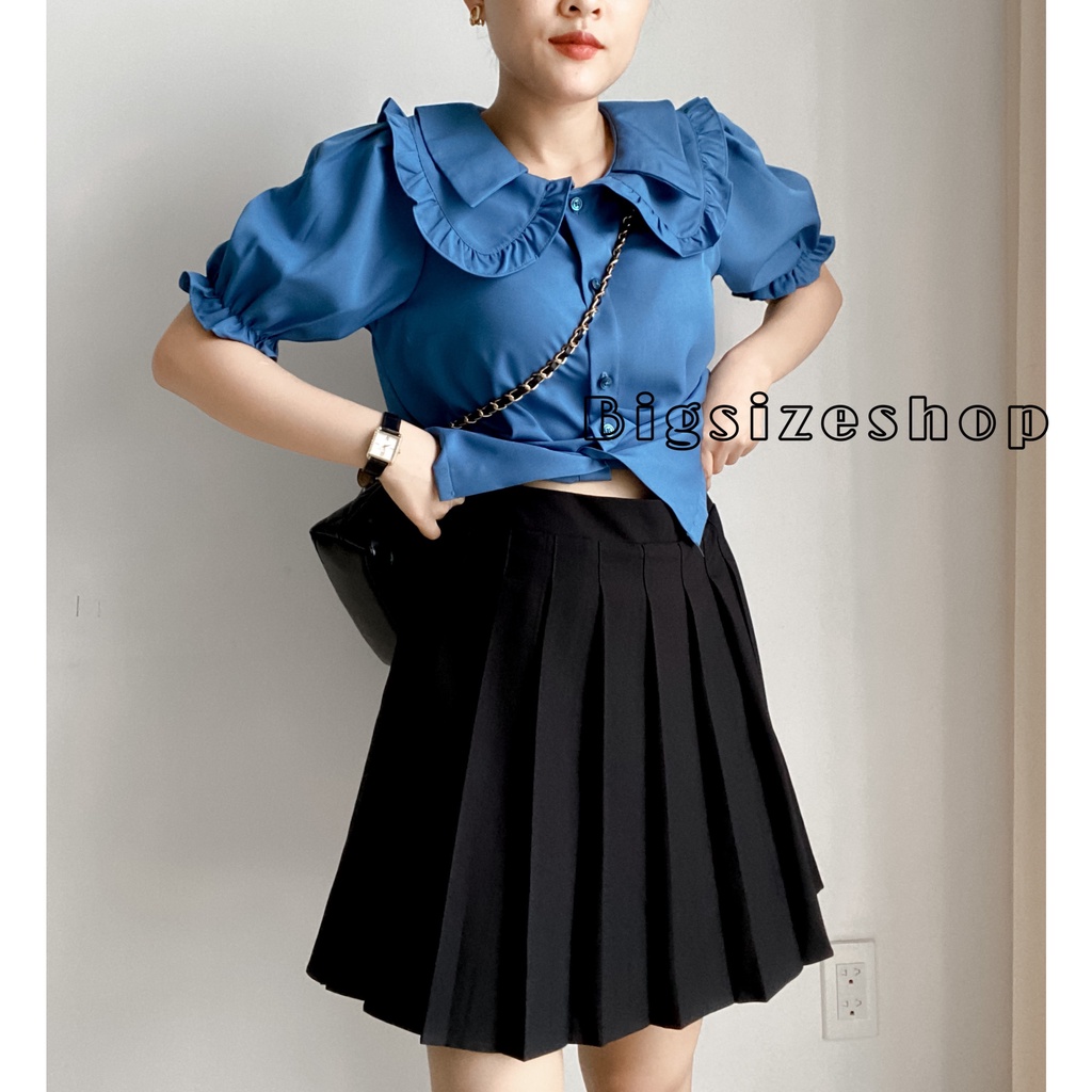 (50 - 90 KG) CHÂN VÁY DẬP LY, FORM THIẾT KẾ CHE BỤNG VÀ EO CỰC TỐT, PHỐI CÙNG ÁO SƠ MI HAY ÁO THUN ĐỀU ĐẸP