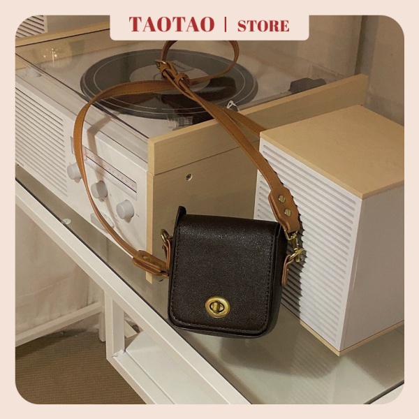 Túi hộp vuông túi đeo vai túi đeo chéo mini nữ túi kẹp nách