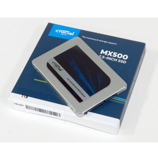 Ổ cứng SSD Crucial MX500 3D NAND SATA III 2.5 inch 2TB (Xanh)