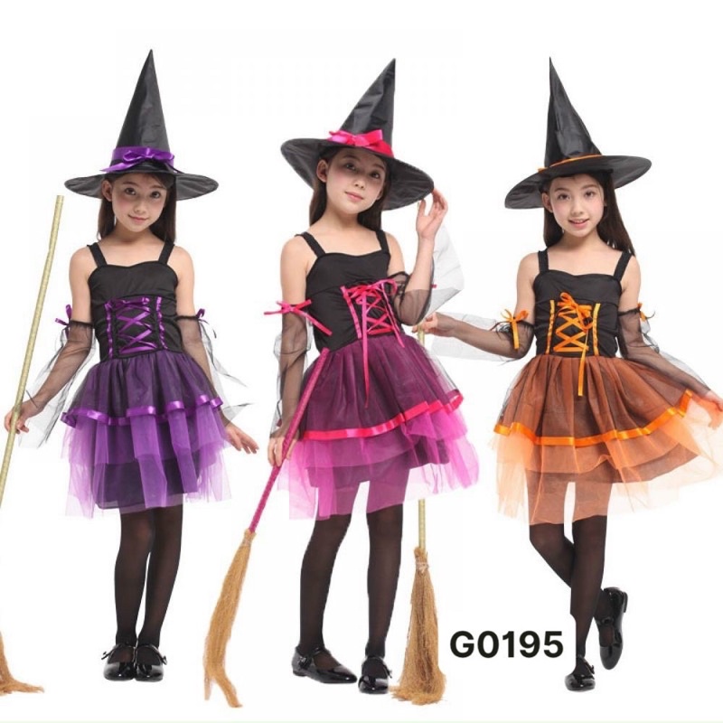 Váy phù thuỷ Halloween 2 dây