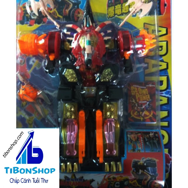 Vĩ ROBOT Siêu Nhân Khủng Long-lắp ráp