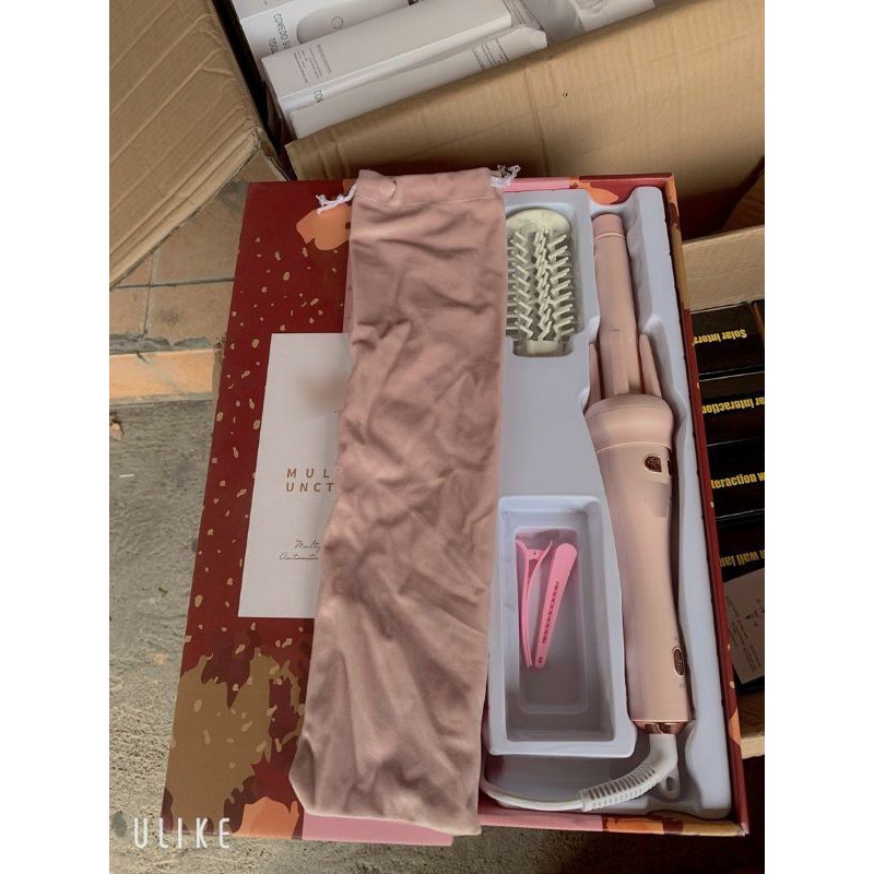 [Hàng Nội Địa] Máy uốn xoăn tự động đa năng, Lược uốn xoăn tự động 360 độ cao cấp - bảo hành 12 tháng