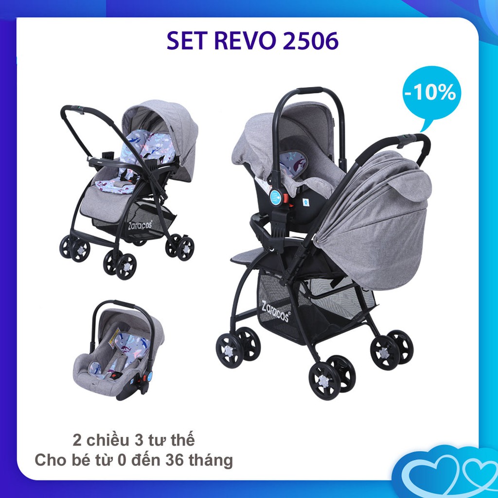 Combo Xe Đẩy Zaracos Revo 2506