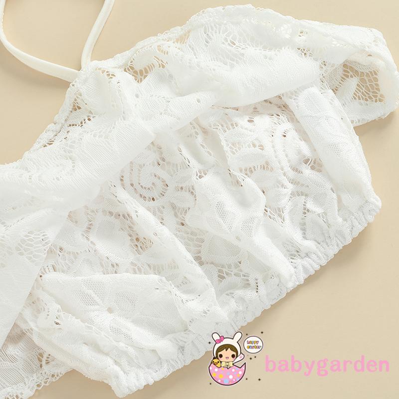 Bộ Trang Phục 5 Món Gồm Áo Thun Đan Len Màu Trơn + Dây Thắt Lưng + Thắt Lưng Dành Cho Bé Gái