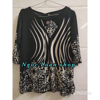 Áo kiểu trung niên voan lưới
