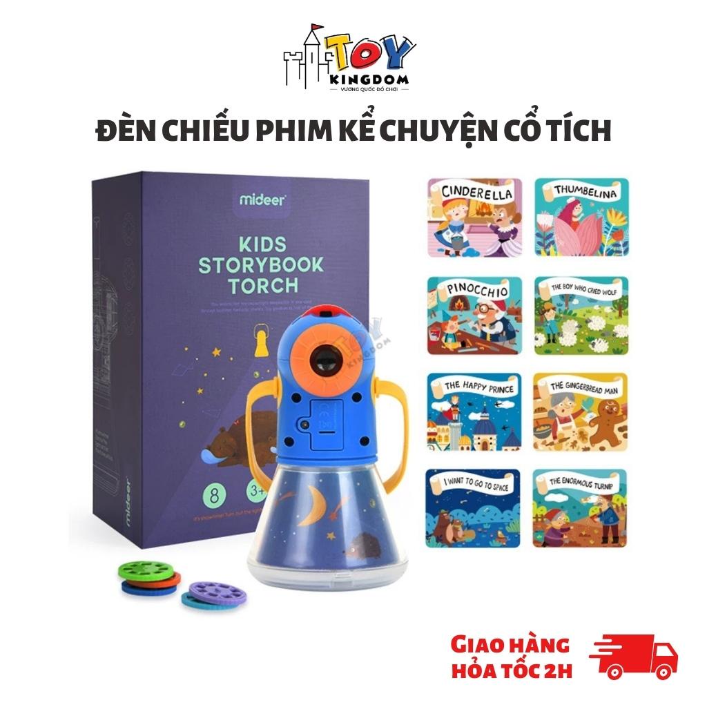 Đèn Chiếu Phim Kể Chuyện Cổ Tích Mideer Có Lời Và File Tiếng Việt Đi Kèm, Có Thể Làm Đèn Ngủ Cho Bé, Rạp Chiếu Phim Mini