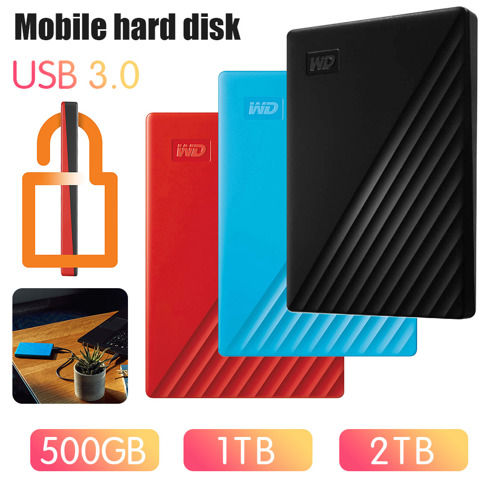 Ổ Cứng Ngoài 500g / 1t / 2t Có Cổng Usb 3.0 Cho Laptop Nhanh chóng và an toàn, có thể đặt mật khẩu | WebRaoVat - webraovat.net.vn