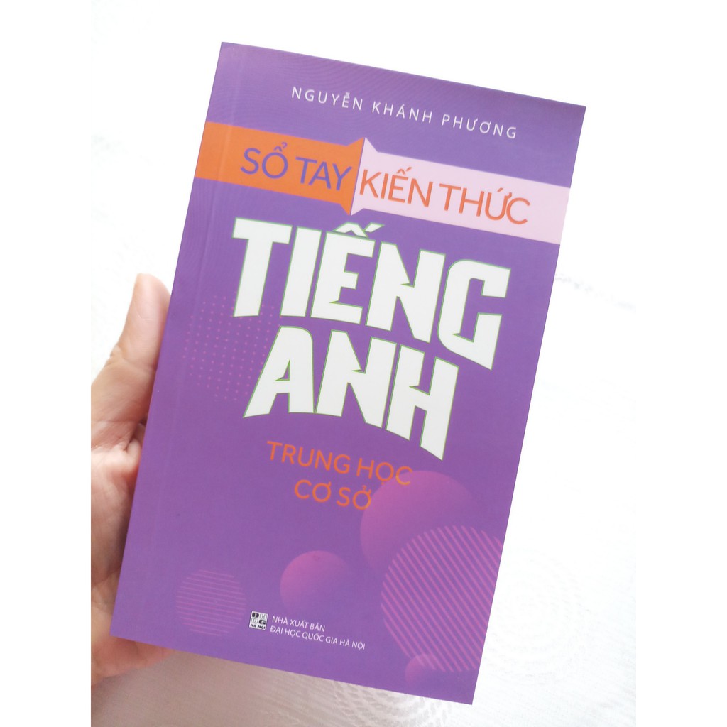 Sách - Sổ Tay Kiến Thức Tiếng Anh Trung Học Cơ Sở