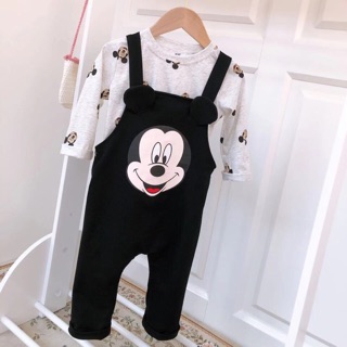 Set yếm Mickey bé trai - bé gái . MẪU MỚI