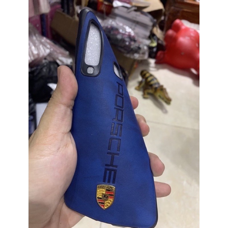 Ốp lưng Samsung A9  giả da in logo