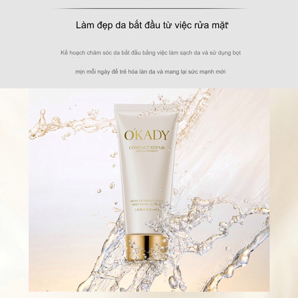 Sữa Rửa Mặt O'KADY Compact Repair Bifida Ferment Hiệu Quả | BigBuy360 - bigbuy360.vn