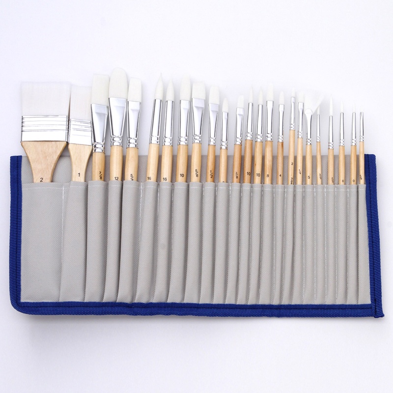 Set 24 Cọ Vẽ Tranh Chuyên Dụng Cho Người Mới Bắt Đầu