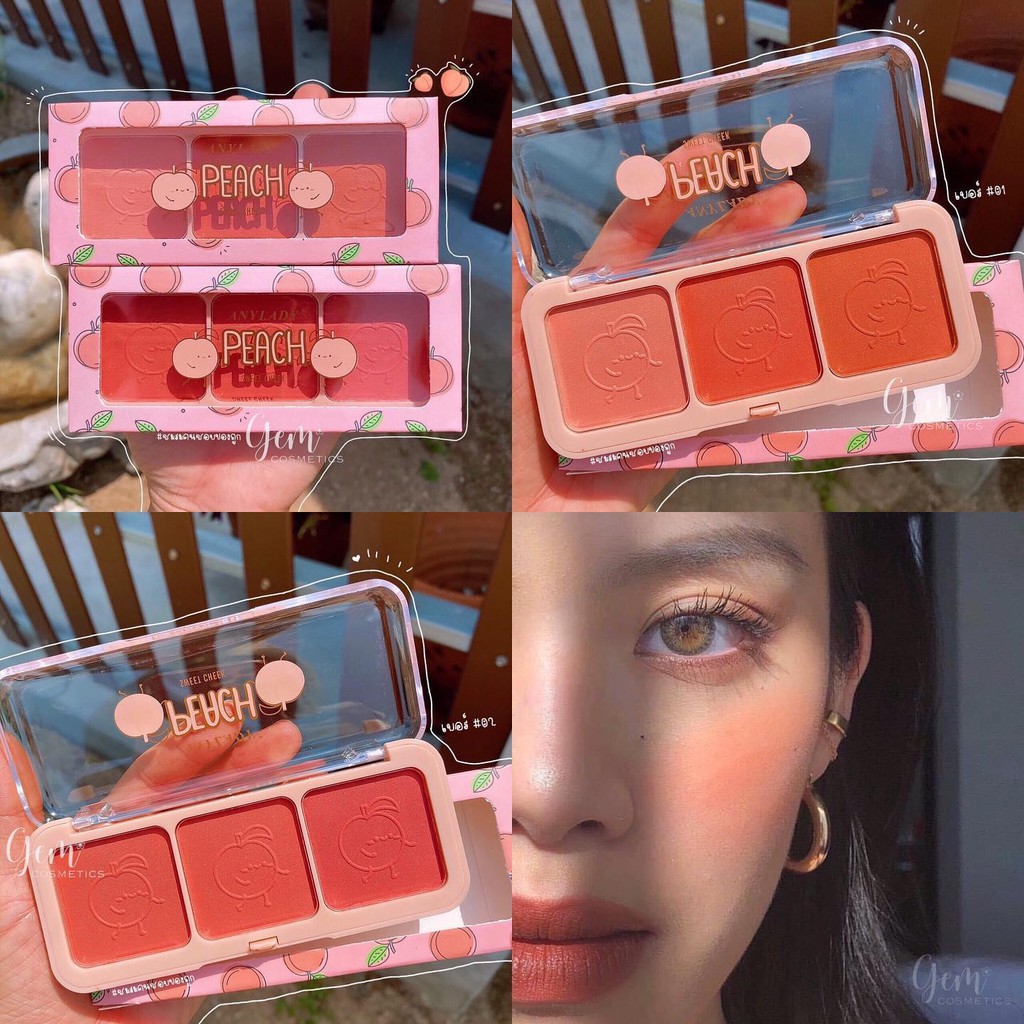 Bộ trang điểm peach love 10 món chuyên nghiệp | BigBuy360 - bigbuy360.vn