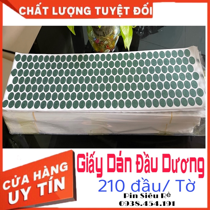 Giấy dán đầu Pin 18650