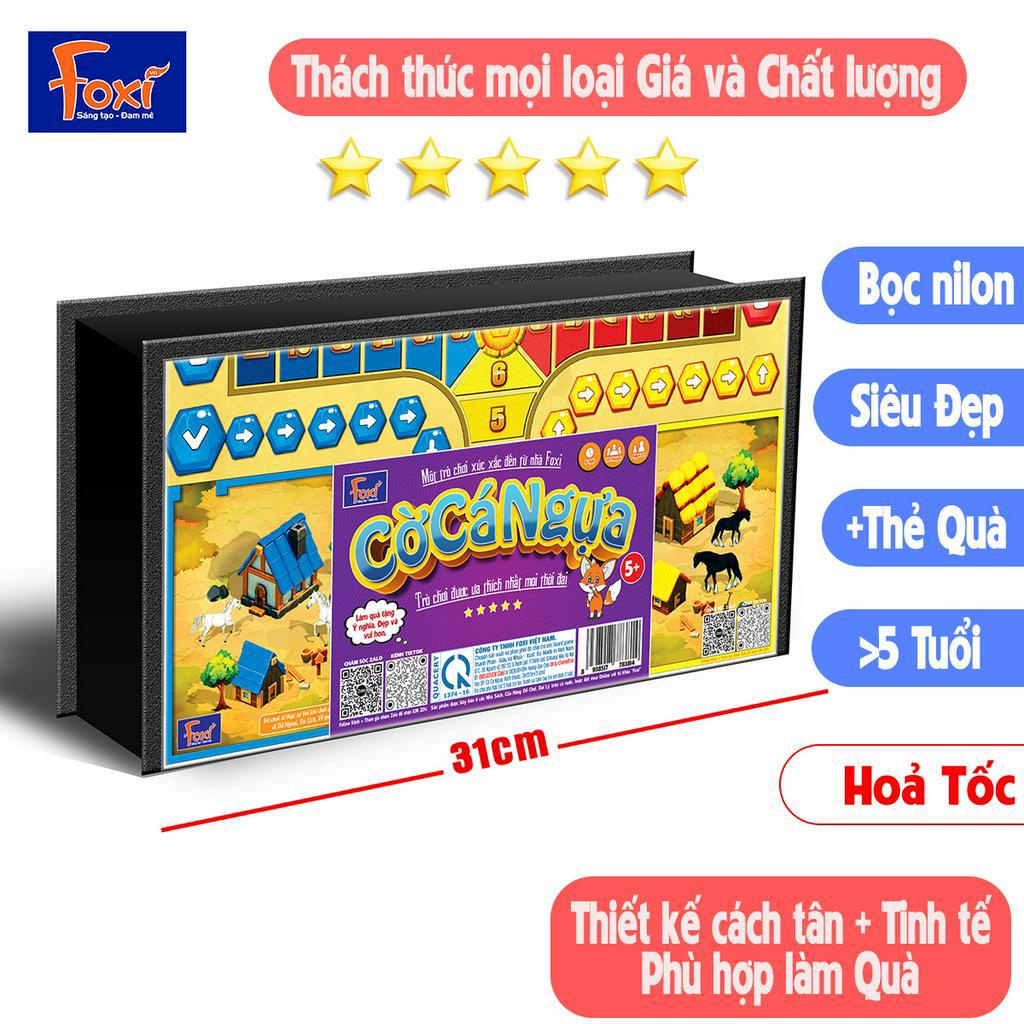 Cờ cá ngựa đại chiến-Foxi-Boardgame-mới lạ-độc đáo-nhiều phiên bản-quà tặng cho bé thích mê-kết nối gia đình