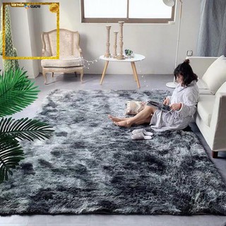 Thảm lông loang trải sàn lông dầy hàng đẹp 2019