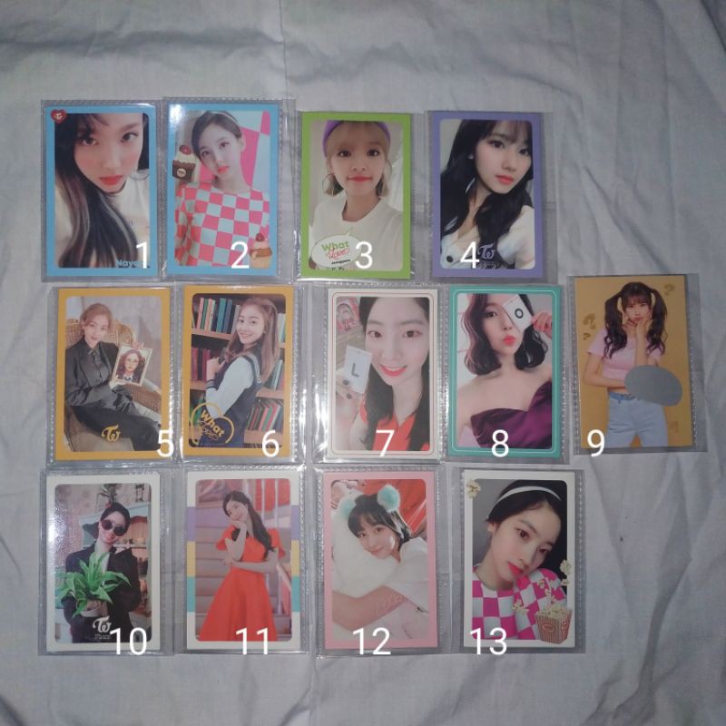 Card ảnh thành viên TWICE - What is Love