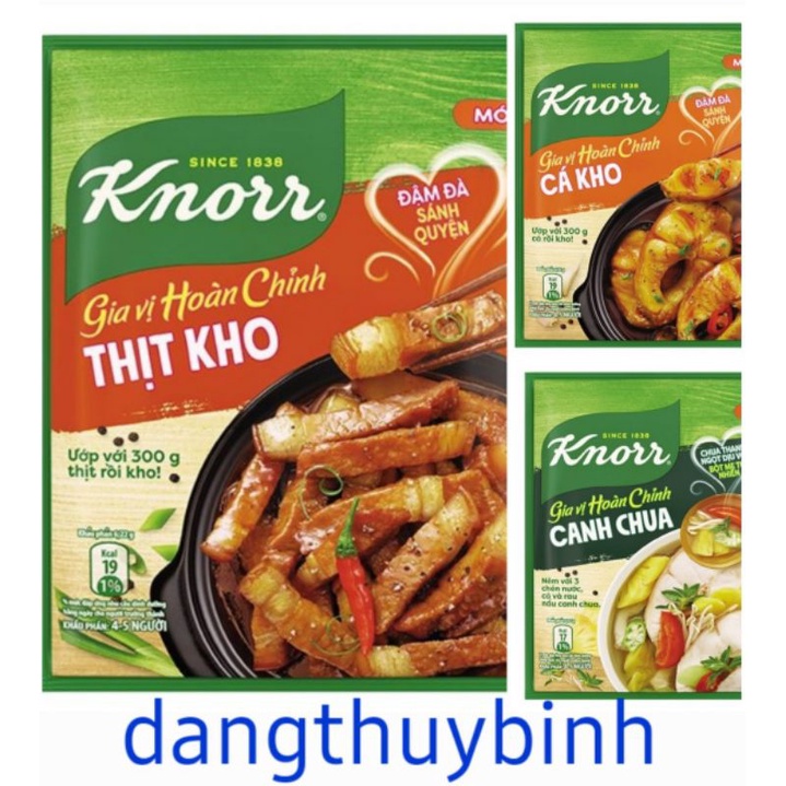 Gia vị hoàn chỉnh Knorr 28g