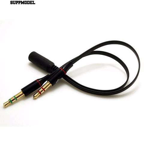 Cáp Chia Jack Âm Thanh 3.5Mm 2 Đầu Đực