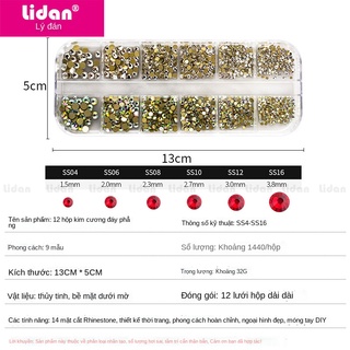 Set Đá Chân Bằng 12 khay !Trang Trí Móng