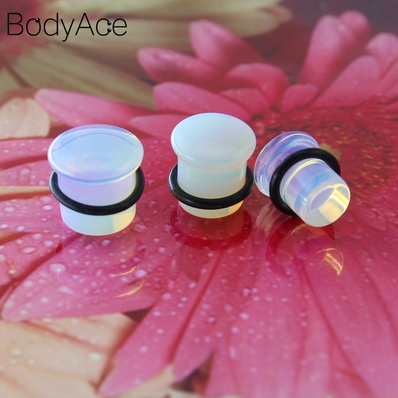 Khuyên Nong Tai Bằng Đá Tự Nhiên 11-18mm