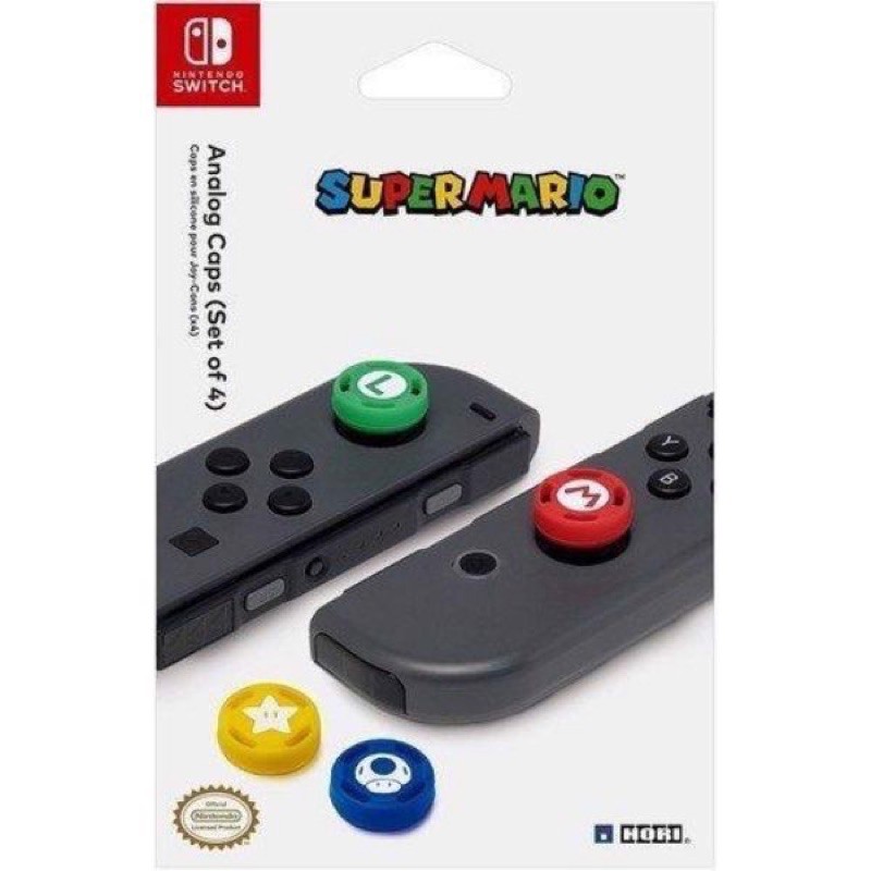 set 4 núm bọc mario nintendo switch