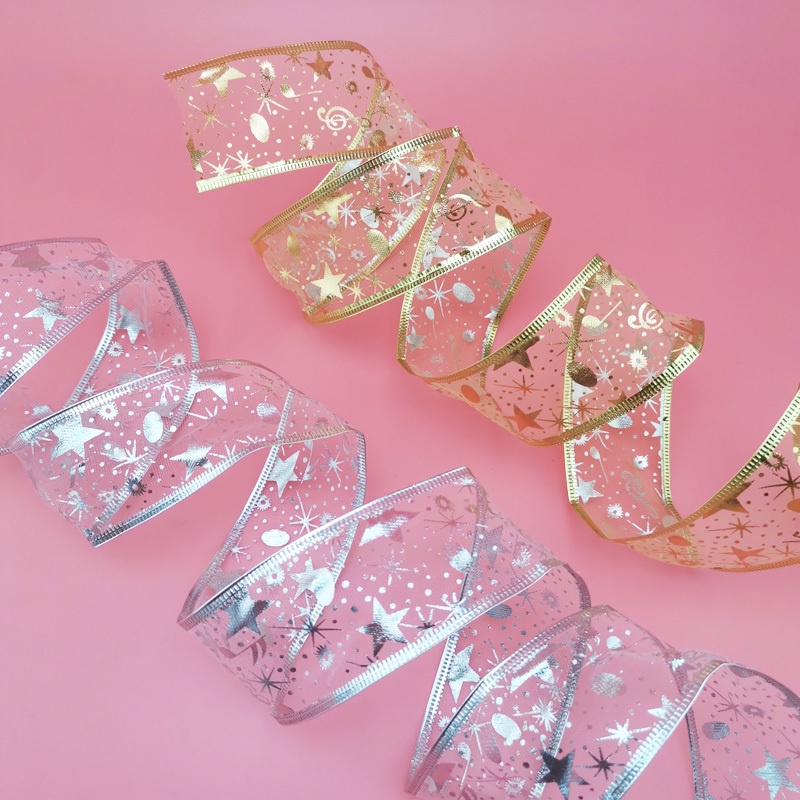 Cuộn ruy băng rộng 5cm trang trí đa dụng chất lượng cao